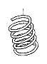 View Coil Spring (Rear, Lower) Full-Sized Product Image 1 of 1