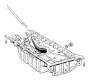 View GCP Dipstick. Complete. Engine 373488. Lubricating System. Without TURBO Engine 131034. Full-Sized Product Image