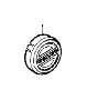 View Hub Cap. Wheel Equipment. Full-Sized Product Image 1 of 3