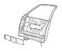 Image of Door Reinforcement Bar (Right) image for your 1999 Volvo V70 5DRS W/O S.R 2.5l 5 cylinder