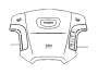 View Steering Wheel Radio Controls (Sand/Beige) Full-Sized Product Image 1 of 2