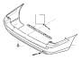 Image of Bumper Cover (Rear) image for your Volvo V70  