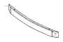 View Bumper Reinforcement Rebar. Bumper, Spoiler. GCP Bumper Rail. Air Guides. Without Head Lamp Wiper. (Front) Full-Sized Product Image 1 of 2