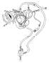 View GCP Hose. Engine 2348305. Inlet. Water Pipe, Turbocharger Water Cooling. Full-Sized Product Image
