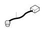 Image of Wiring Harness. and. DIN 6 Pole. Loudspeaker Grille. 4300 mm. (Off Black) image for your 2005 Volvo S40   