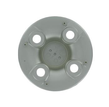 Image of CAP, HUB CAP, WHEEL CENTER, SILVER, GREY PLASTIC, TR6 1973-1976 image for your 1975 Triumph TR250,TR6