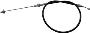 Image of ACCELERATOR CABLE, with Return Spring Attachment. image for your 1973 Triumph Spitfire