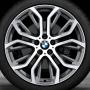 View 21" BMW Performance Y-Spoke 375, Gloss Turned Full-Sized Product Image 1 of 1