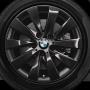 Image of 17&quot; V Spoke 413, Black. Pirelli&reg; Sottozero 2. image for your 2017 BMW 320i   