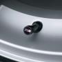 Image of M Logo Valve Stem Caps, Black. image for your 2014 BMW X3   