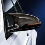 Image of M Performance Carbon Mirror Caps. The carefully. image for your BMW