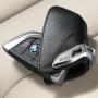 Image of Key case with stainless-steel clip. SW+EDELSTAHLSP. image for your BMW X5  
