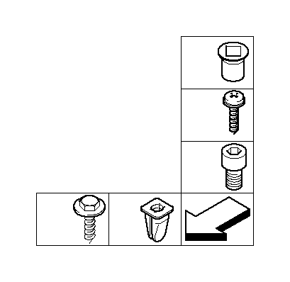 View 41217067912 Blind rivet nut, flat headed Full-Sized Product Image