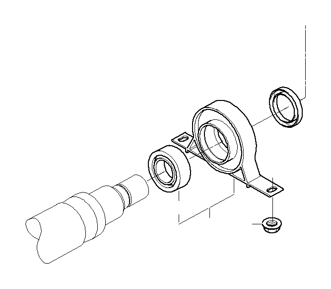 View 26122282495 Center Mount, aluminium Full-Sized Product Image