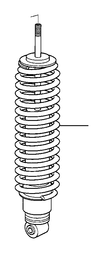 View 31427650047 Spring strut, front Full-Sized Product Image
