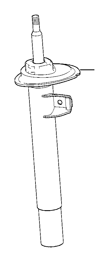 View 31316750790 FRONT RIGHT SPRING STRUT Full-Sized Product Image