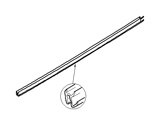View 51338194701 INNER LEFT WINDOW CHANNEL COVER Full-Sized Product Image