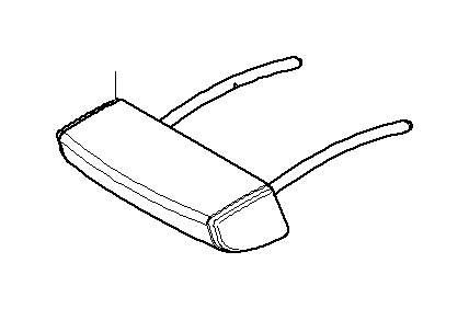 View 52207069076 Headrest leather Full-Sized Product Image