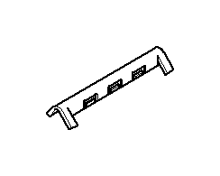 View 51348251597 Outer weatherstrip, left Full-Sized Product Image