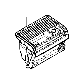 View 51168225988 Ashtray rear Full-Sized Product Image