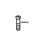 View 07119907582 Fillister head screw Full-Sized Product Image