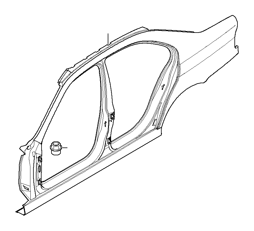 View 41118203520 RIGHT INTERIOR COLUMN A Full-Sized Product Image