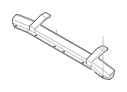 View 51647008845 Connect. pcs. front structure/side frame Full-Sized Product Image