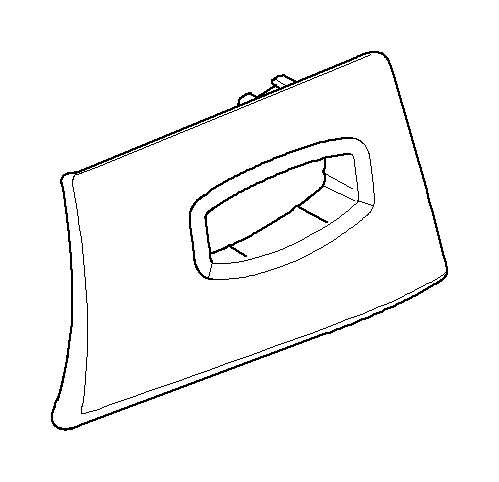 View 66126957053 Cover, ignition lock of remote control Full-Sized Product Image