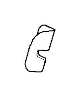 View 52207118918 Lock panel, right Full-Sized Product Image