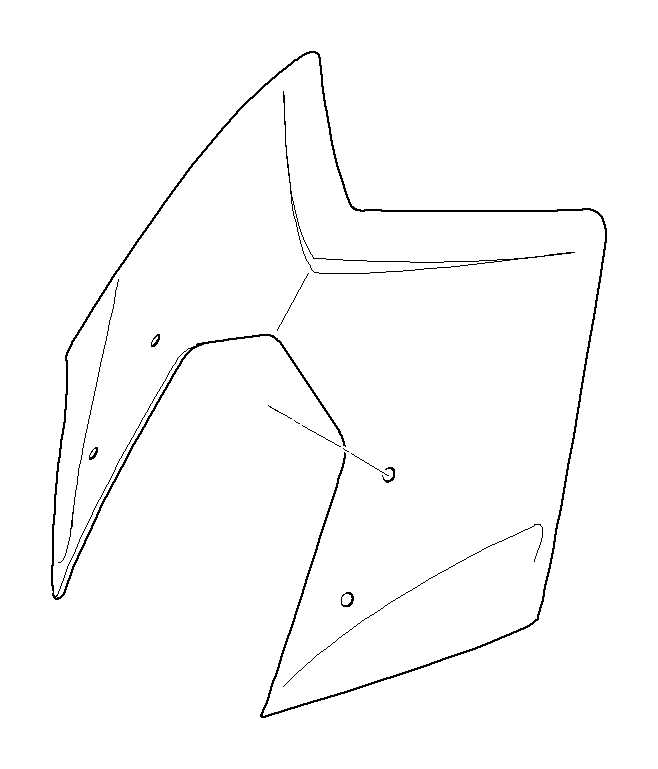 View 46637673719 Windshield Full-Sized Product Image
