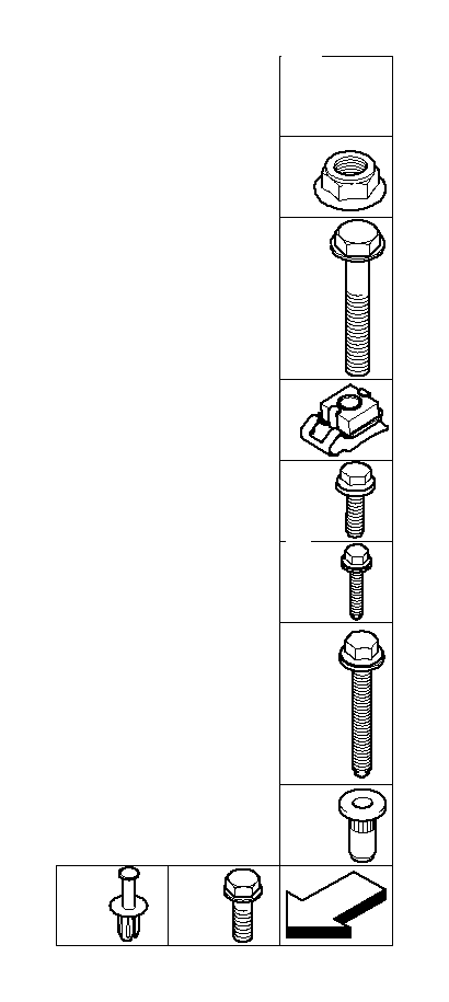 View 31106760222 Hexagon screw with flange Full-Sized Product Image
