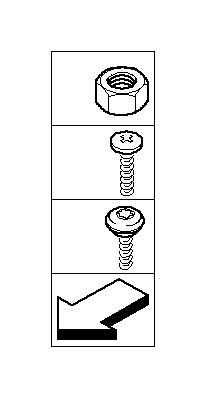 View 07146963883 Oval-head screw with anti-rotation lock Full-Sized Product Image
