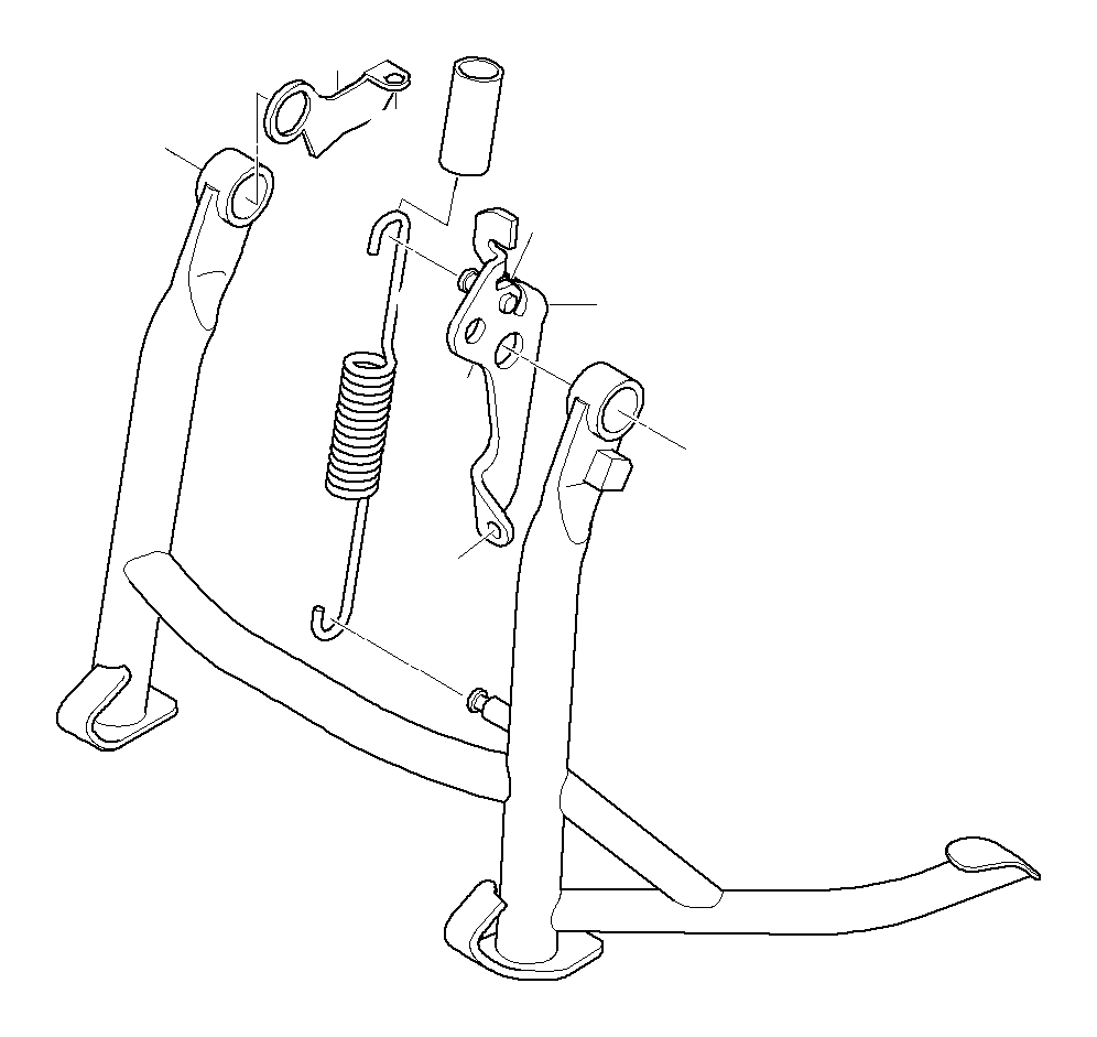 View 46527719350 Center stand Full-Sized Product Image