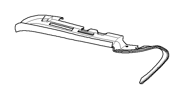 View 63117162086 Gasket, headlight, right Full-Sized Product Image