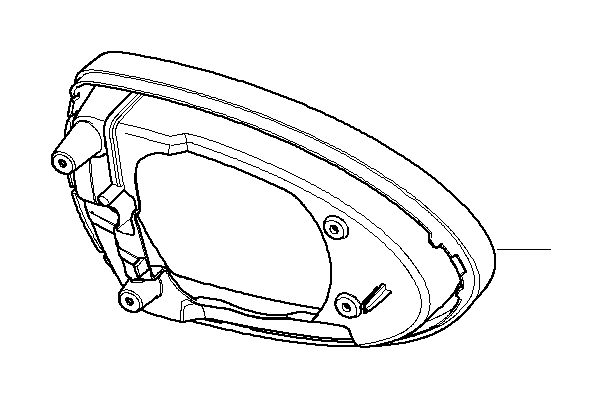 View 51167906345 Supporting ring, primed left Full-Sized Product Image