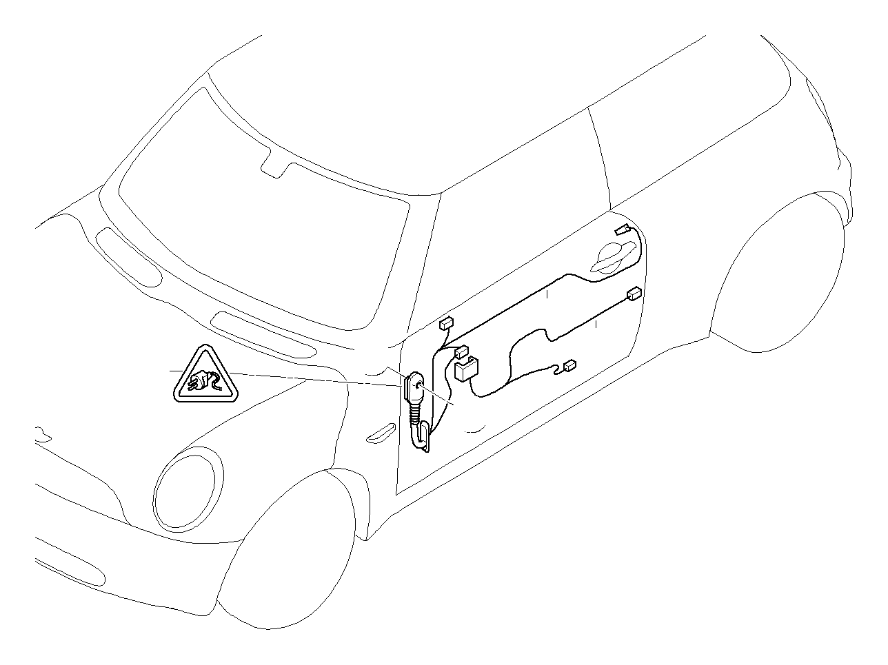 View 61129211317 Wiring set Stereo driver