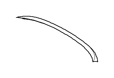 View 51710411575 Rear spoiler, carbon Full-Sized Product Image