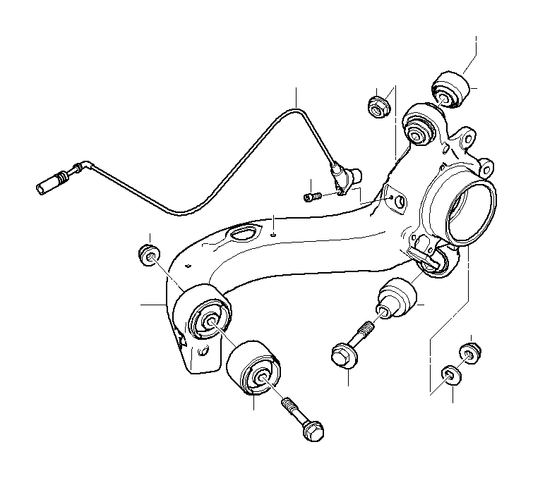 View 33303442076 Cap nut Full-Sized Product Image