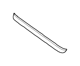 View 51436958241 Decorative strip trim panel, rear left Full-Sized Product Image