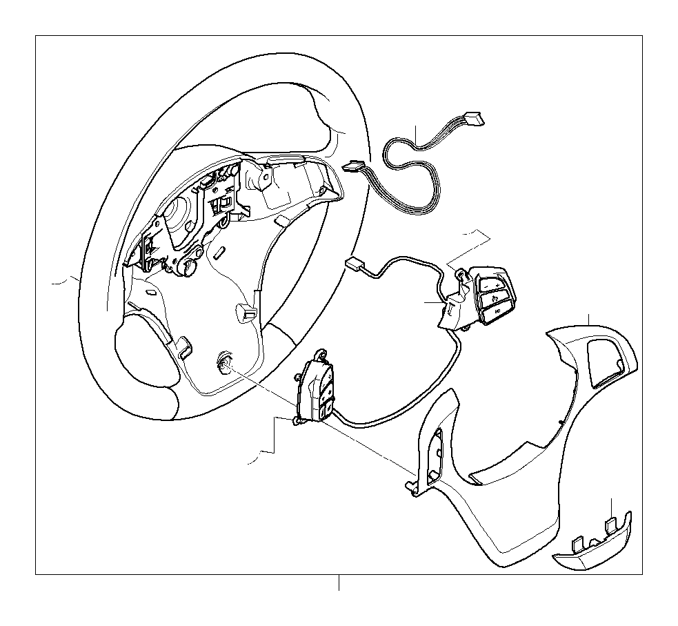 View 32306998946 Adapter wire f airbag module Full-Sized Product Image
