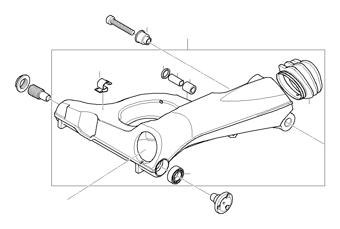 View 33177666058 Pivot pin Full-Sized Product Image