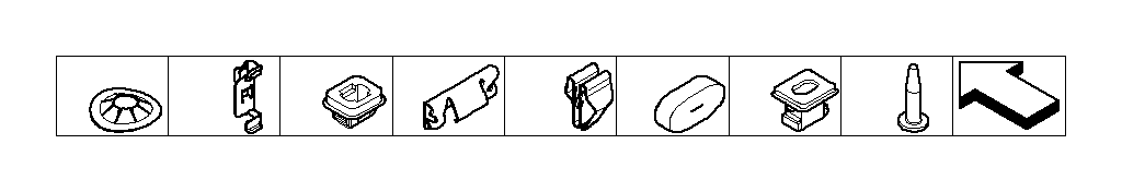 View 51166952674 Gasket, decor panel Full-Sized Product Image