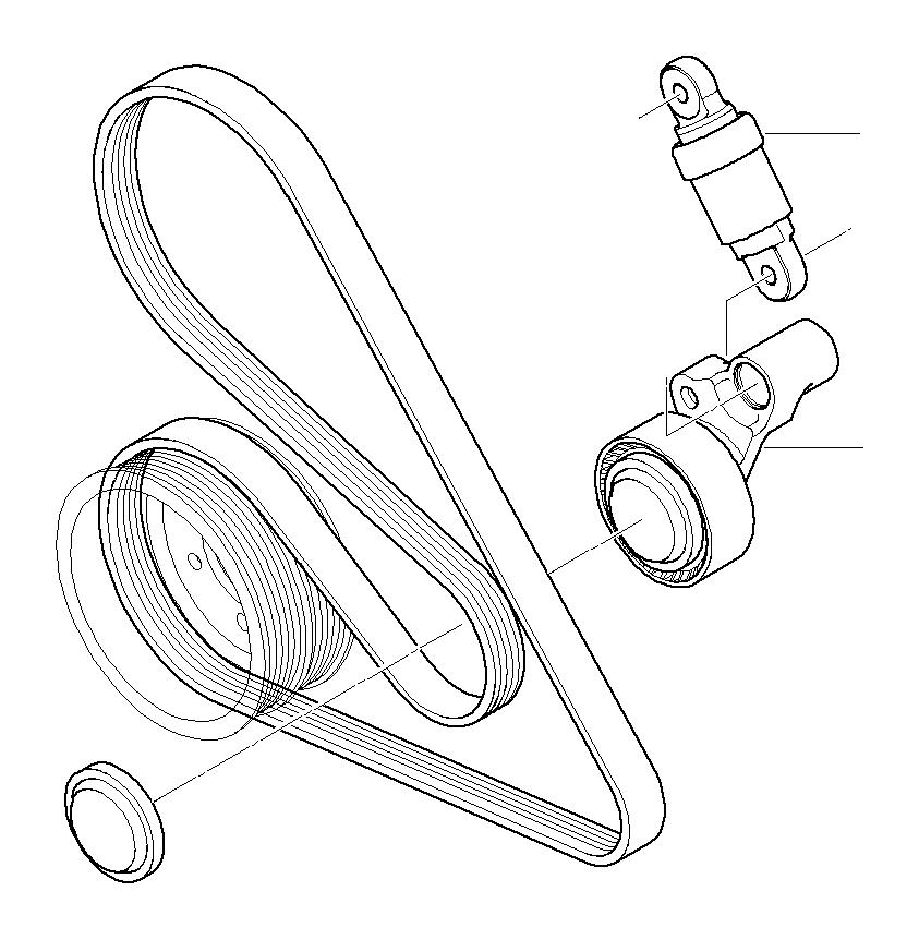 View 11287837898 Ribbed v-belt Full-Sized Product Image