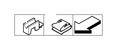 View 54377187747 Mounting kit, roof rail Full-Sized Product Image