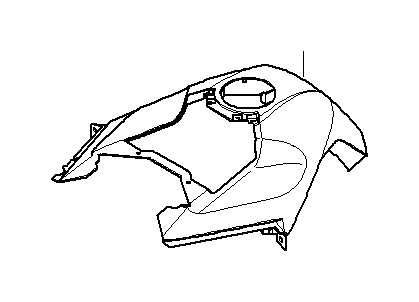 View 46637687927 Tank cover, center Full-Sized Product Image