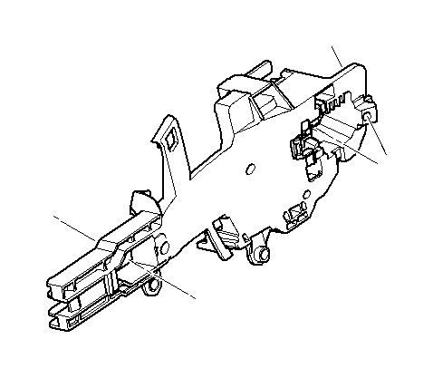 View 51217137054 Carrier, outside door handle, rear right Full-Sized Product Image