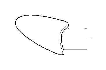 View 51432755963 Armrest, rear left Full-Sized Product Image