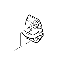 View 51217148706 Catch bracket Full-Sized Product Image