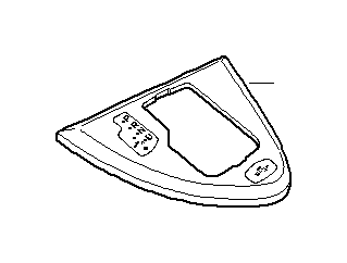 View 51169115945 Trim cover for Sport shifter Full-Sized Product Image