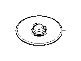 View 33536857006 Spring pad upper Full-Sized Product Image
